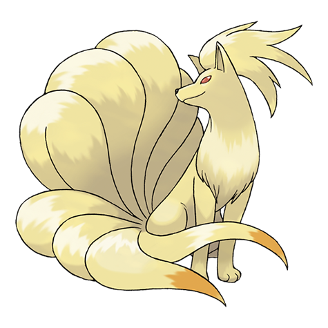 Ninetales — official artwork