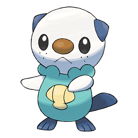 Oshawott — official artwork