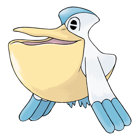 Pelipper — official artwork
