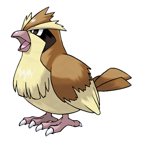 Pidgey — official artwork