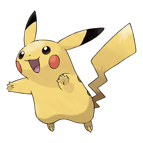 Pikachu — official artwork