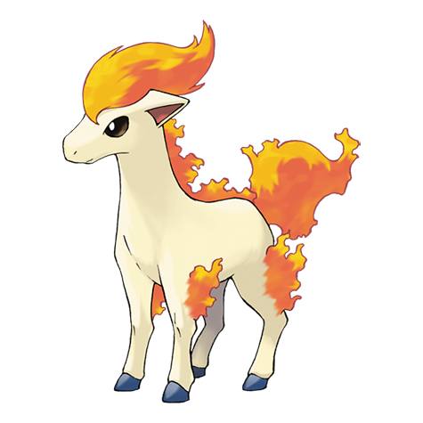 Ponyta — official artwork