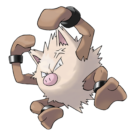 Primeape — official artwork