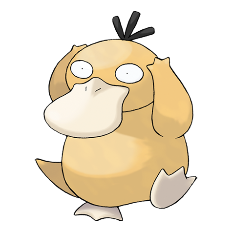 Psyduck — official artwork