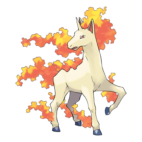 Rapidash — official artwork