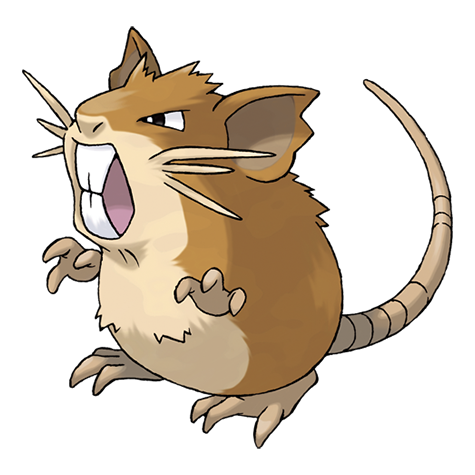 Raticate — official artwork
