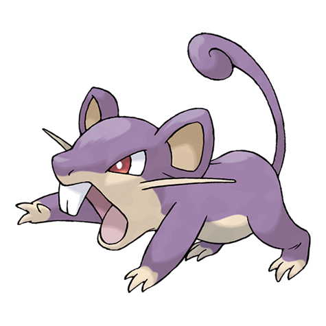 Rattata — official artwork
