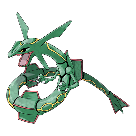 Rayquaza — official artwork