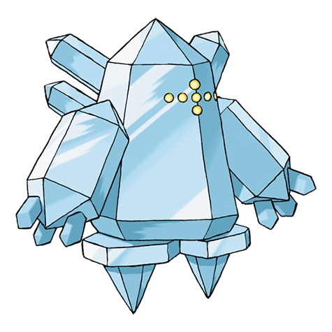 Regice — official artwork