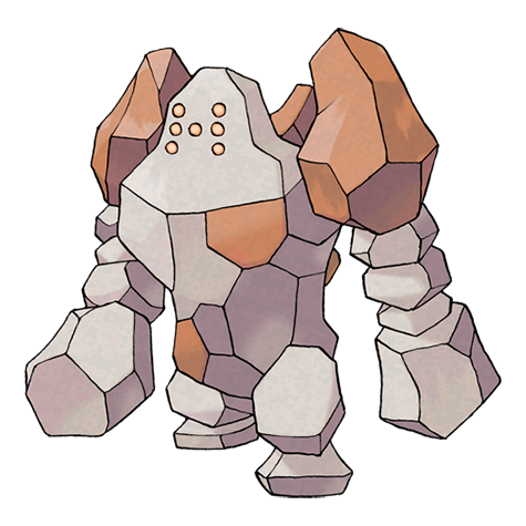 Regirock — official artwork