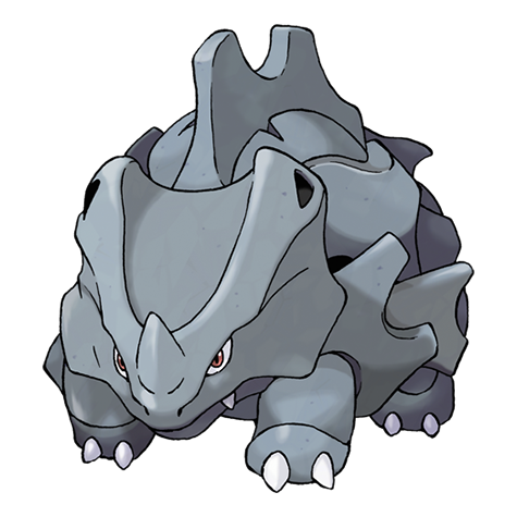 Rhyhorn — official artwork