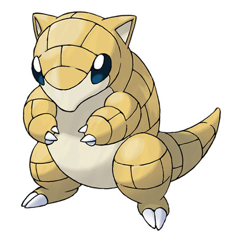 Sandshrew — official artwork