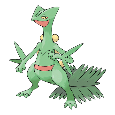 Sceptile — official artwork