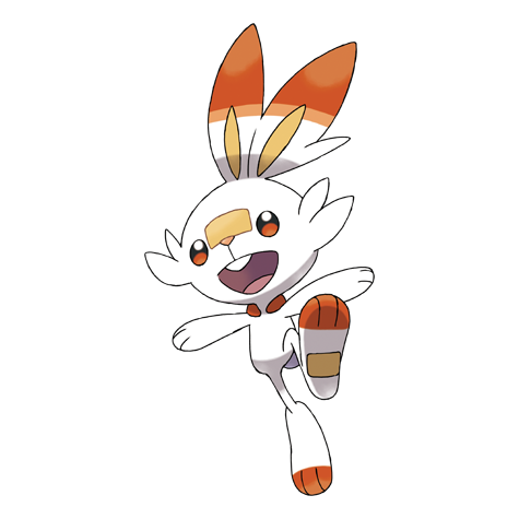 Scorbunny — official artwork