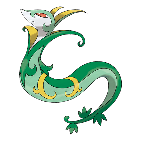 Serperior — official artwork