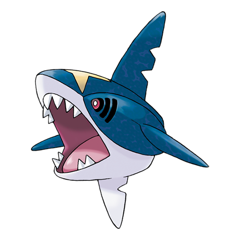 Sharpedo — official artwork