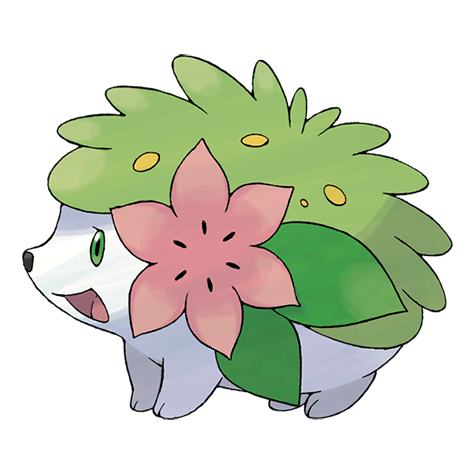 Shaymin — official artwork
