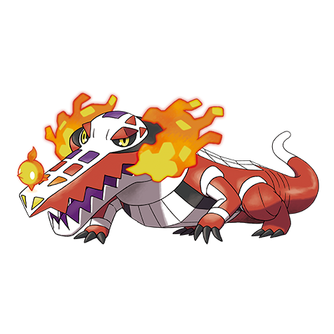 Skeledirge — official artwork