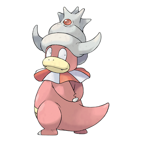 Slowking — official artwork