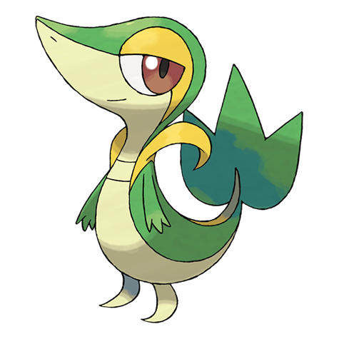 Snivy — official artwork