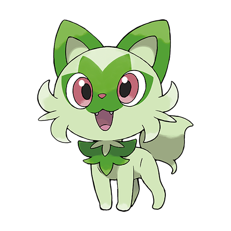 Sprigatito — official artwork