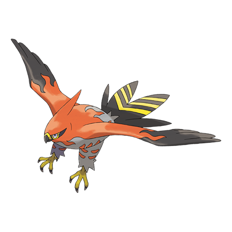 Talonflame — official artwork