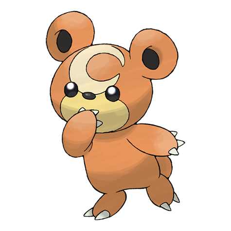 Teddiursa — official artwork