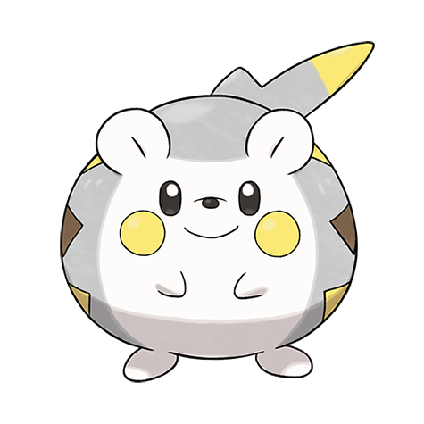 Togedemaru — official artwork
