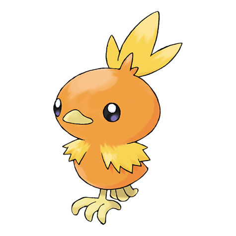 Torchic — official artwork