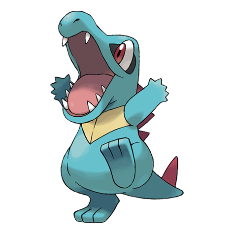 Totodile — official artwork