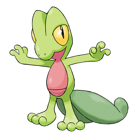 Treecko — official artwork