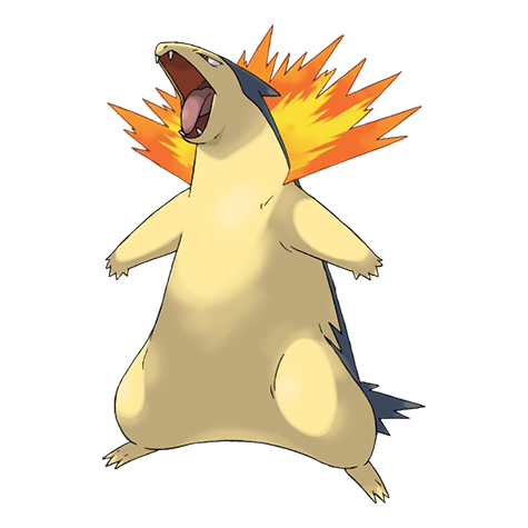 Typhlosion — official artwork