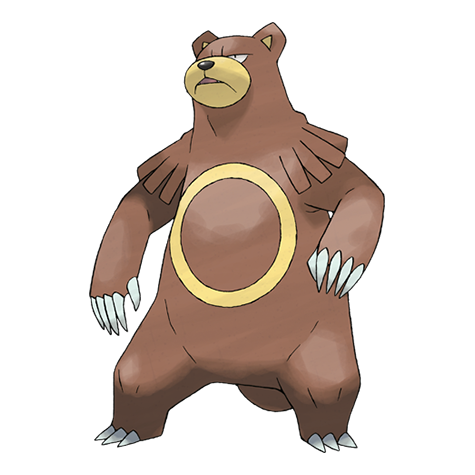 Ursaring — official artwork