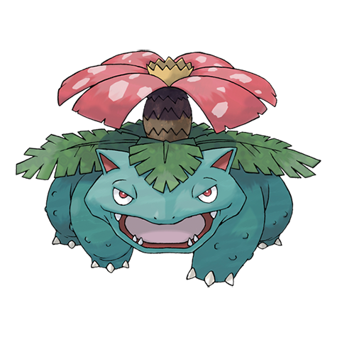 Venusaur — official artwork