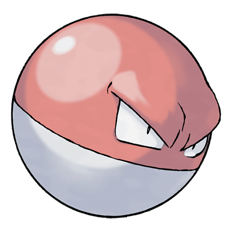 Voltorb — official artwork