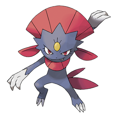 Weavile — official artwork