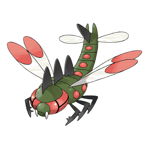 Yanmega — official artwork