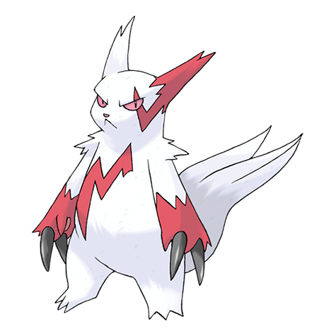 Zangoose — official artwork