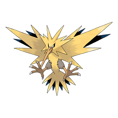 Zapdos — official artwork