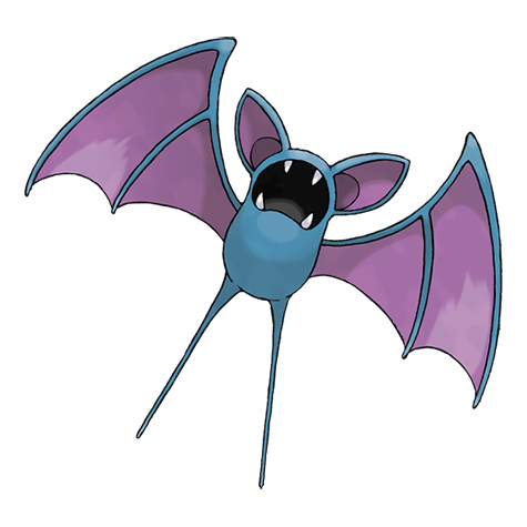 Zubat — official artwork